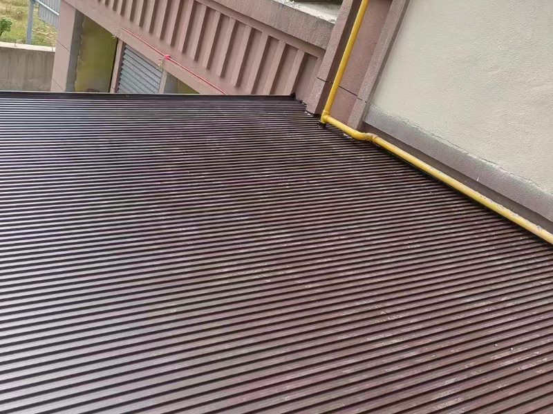 屋顶铝瓦工程案例