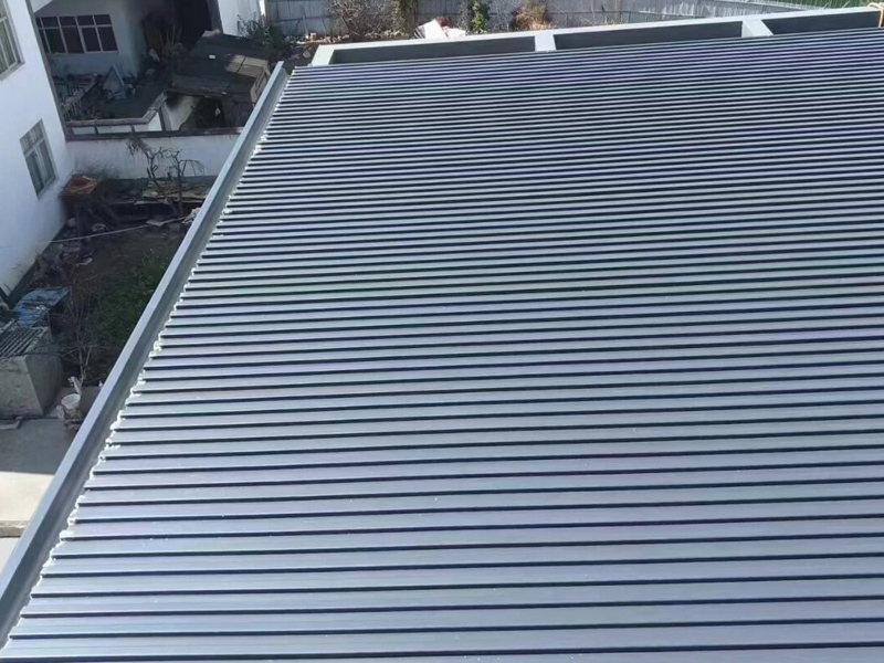 屋顶铝瓦工程案例