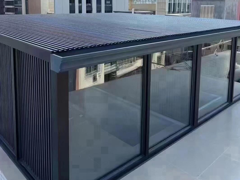 屋顶铝瓦工程案例