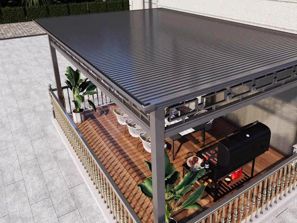 屋顶铝瓦工程案例