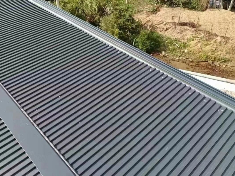 屋顶铝瓦工程案例