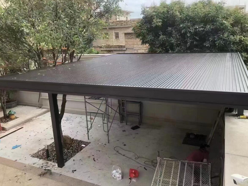 屋顶铝瓦工程案例