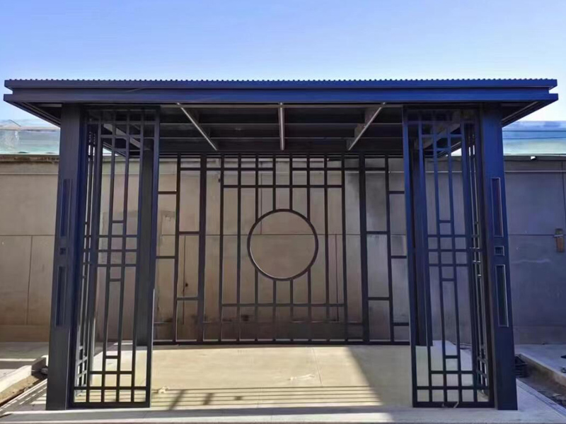 屋顶铝瓦工程案例