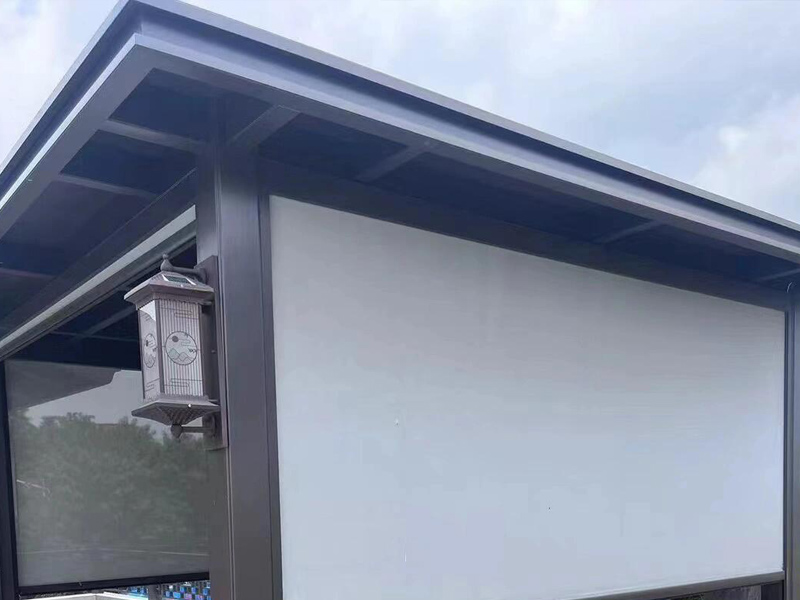 屋顶铝瓦工程案例