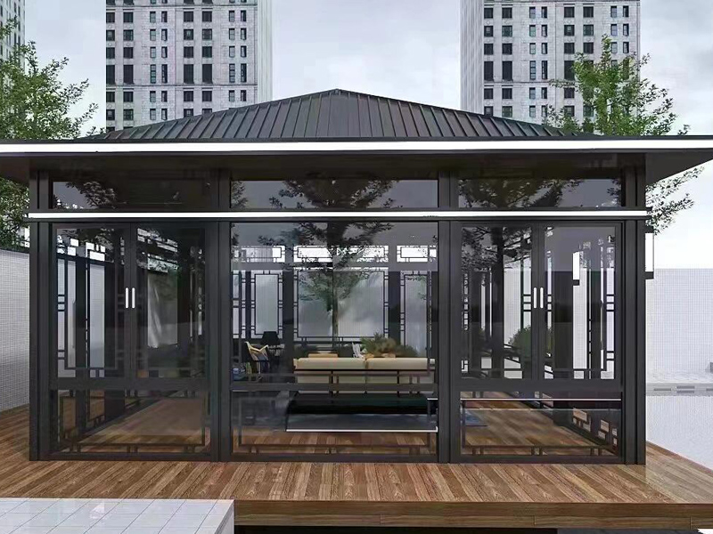 屋顶铝瓦工程案例