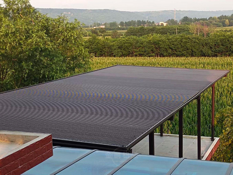 屋顶铝瓦工程案例