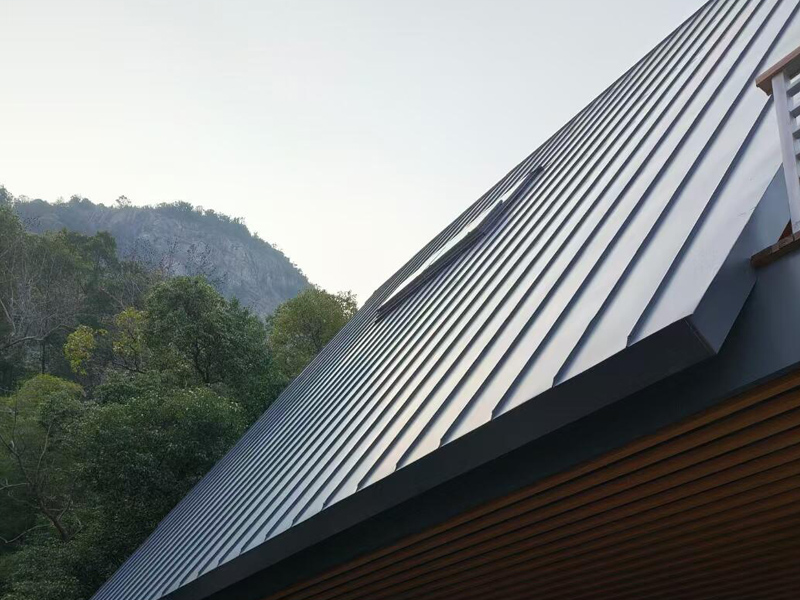 屋顶铝瓦工程案例