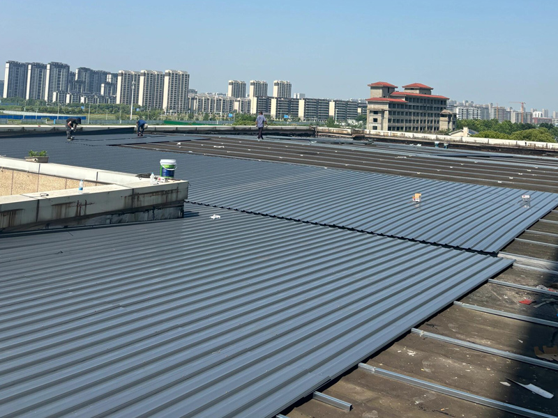屋顶铝瓦工程案例