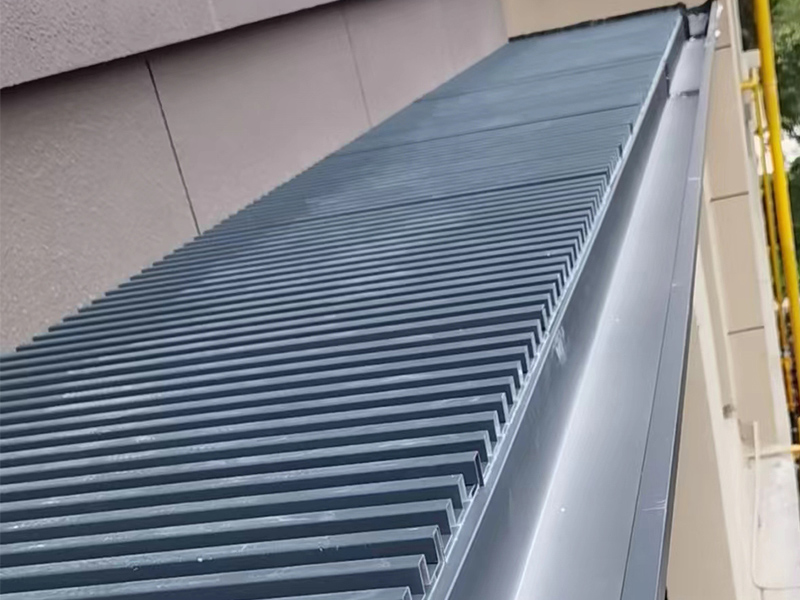 屋顶铝瓦工程案例