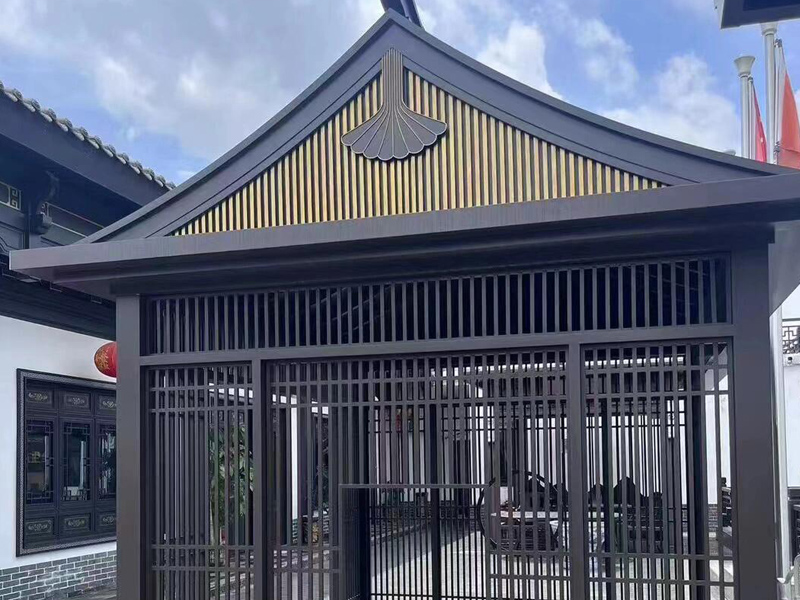 屋顶铝瓦工程案例