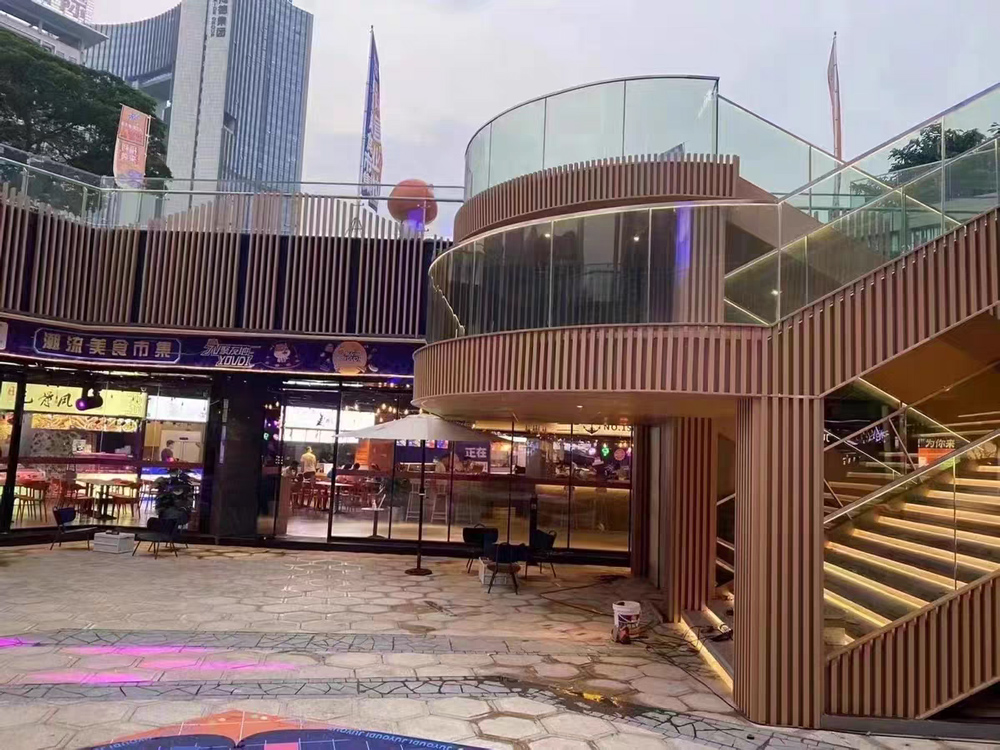 幕墙铝方管工程案例