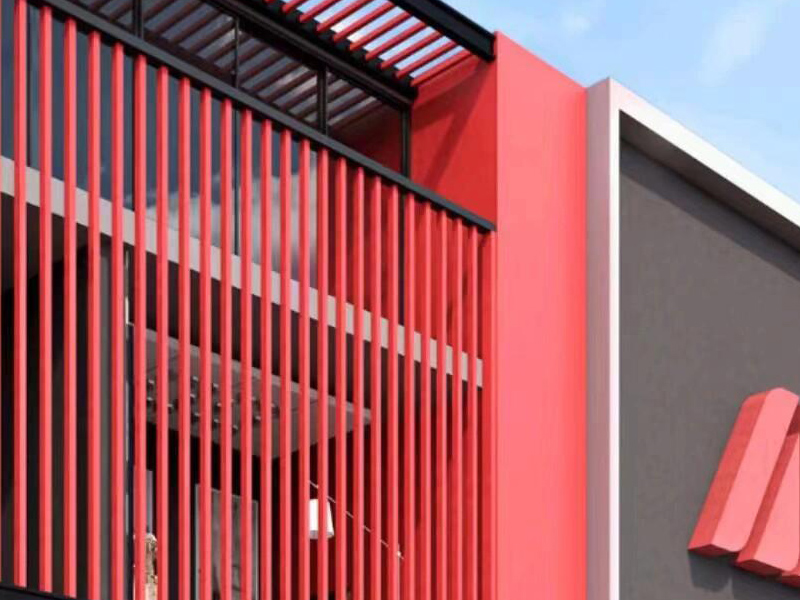 幕墙铝方管工程案例